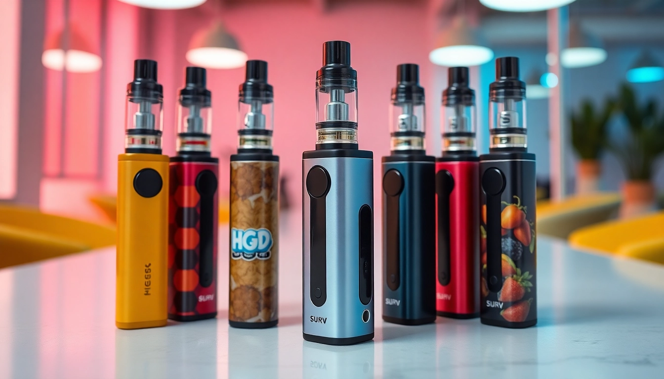 Discover the best flavors of HQD Surv kaufen with sleek design and vibrant colors.