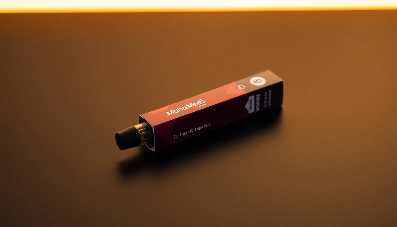 Buy Muha meds disposable online with confidence; showcasing a sleek and stylish disposable vape pen.