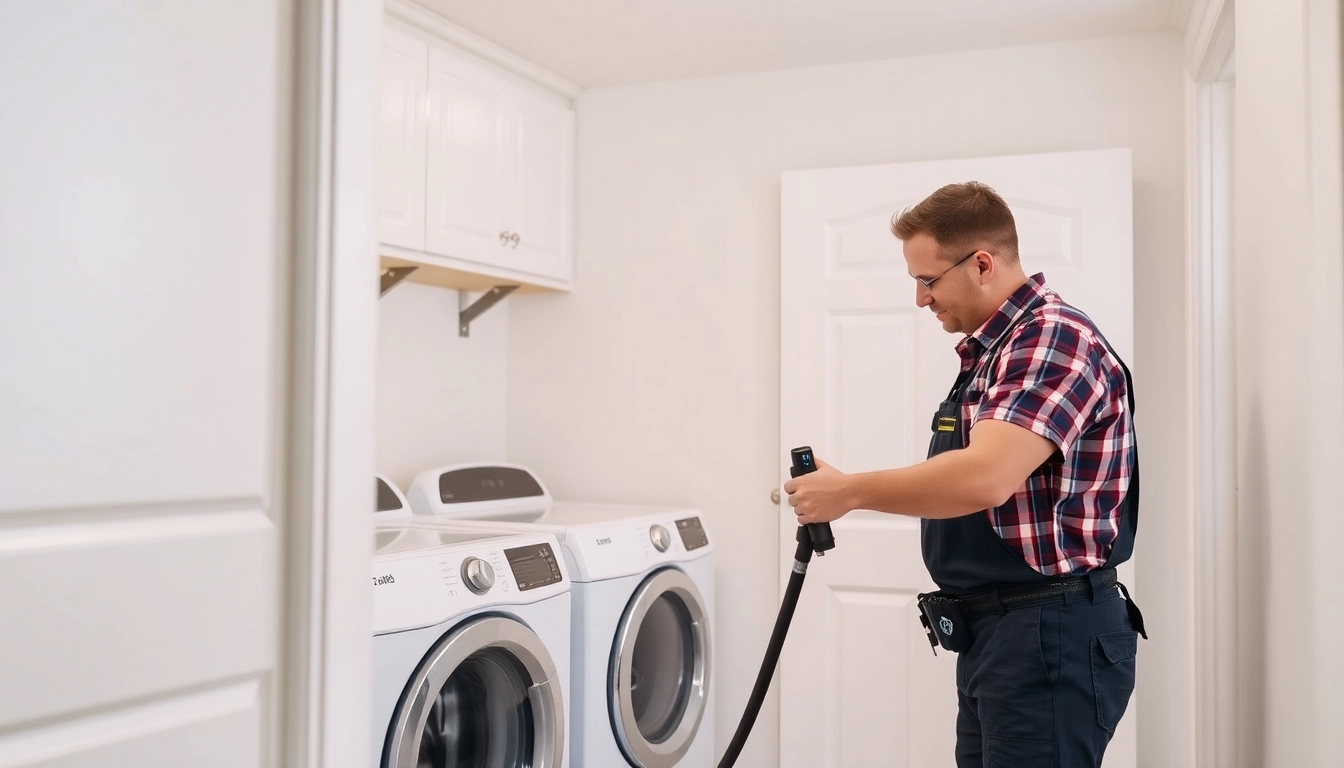 Professional dryer vent cleaning service in Salt Lake City, Utah, enhancing home safety and efficiency.