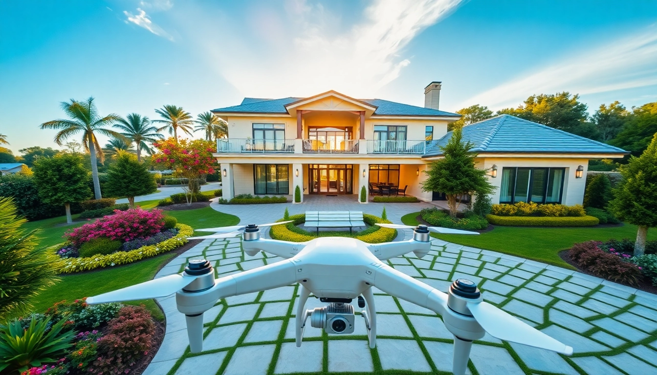 Capture breathtaking drone photography for real estate agents showcasing stunning home exteriors from above.