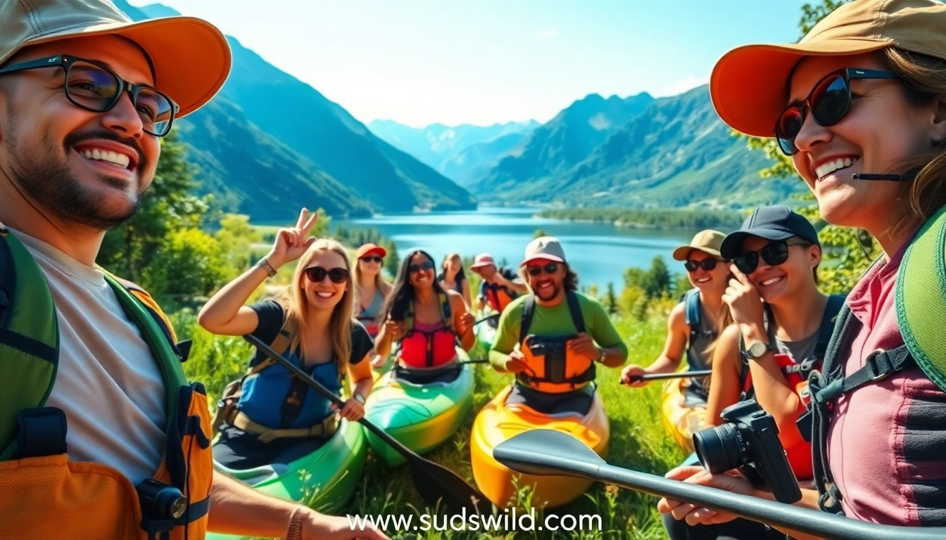 Engage with outdoor adventures at www.sudswild.com through kayaking and hiking in nature.