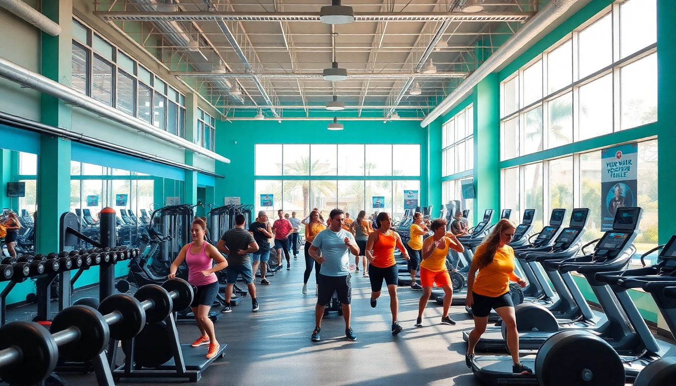 Join the best gym in Jersey City, featuring a vibrant workout environment and engaged members.