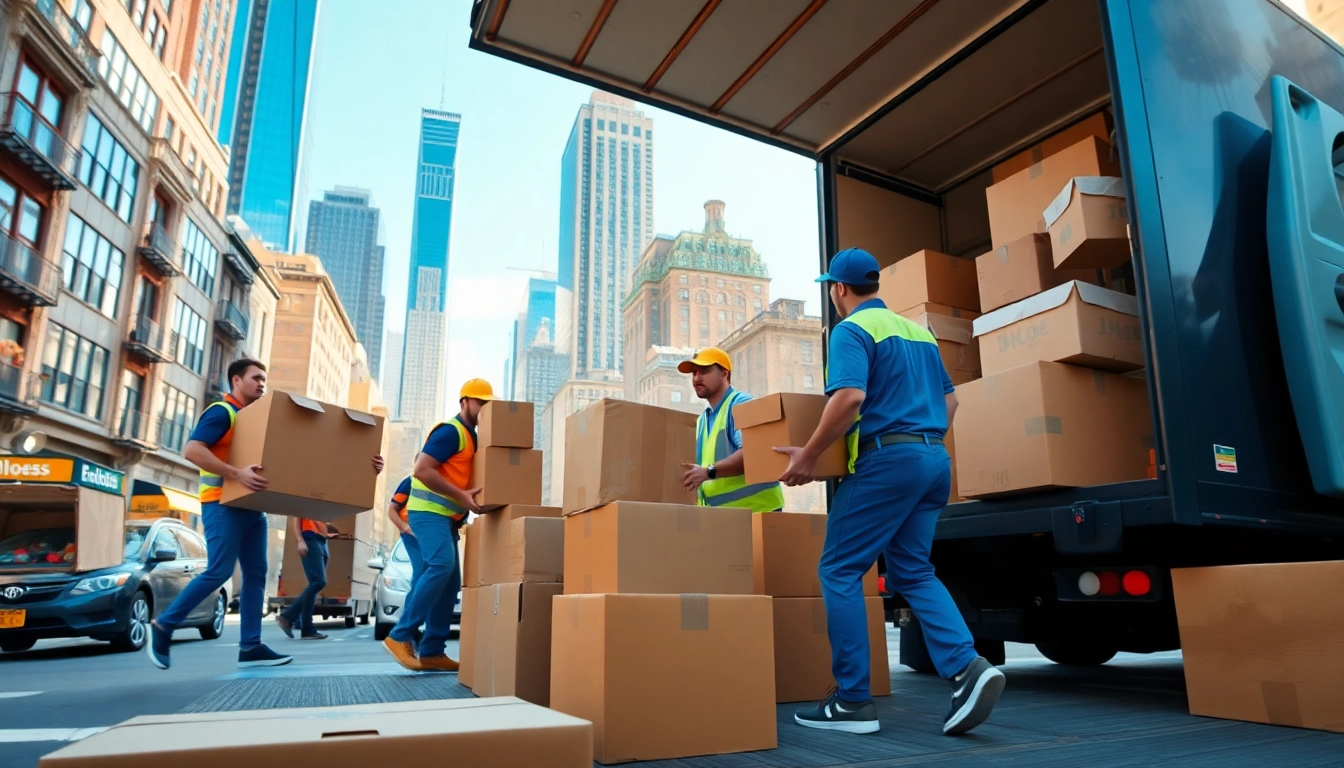 Movers nyc efficiently packing and loading for a seamless relocation experience in the city.