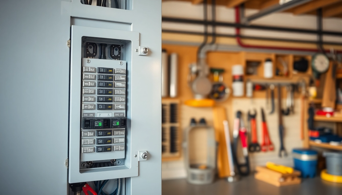 Inspecting an Electrical Panel for safety and efficiency in a modern home.