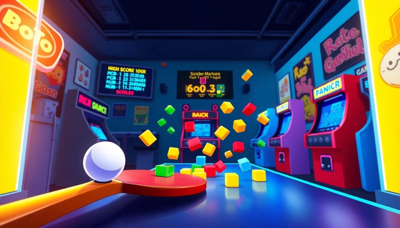 Engage in block breaker de google with colorful blocks and a vibrant paddle action.