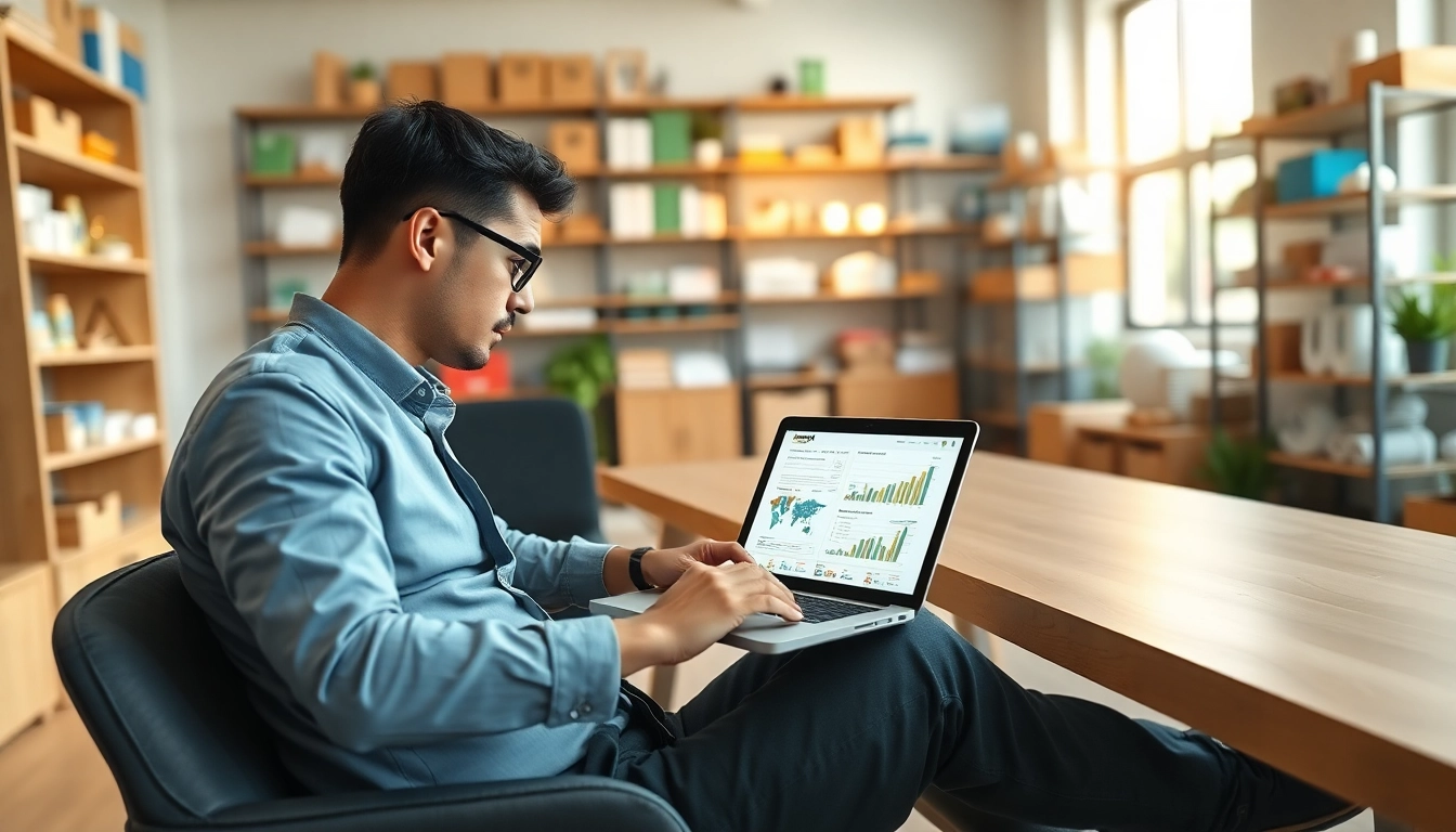 Analyze wholesale products to sell on amazon with charts and resources in a modern workspace.